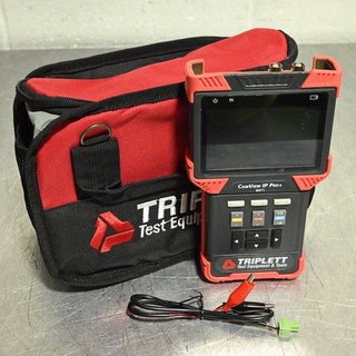 Triplett CamView IP Pro 8071 CCTV Security Camera Tester Monitor W/ Case