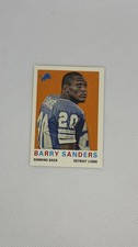 2013 Topps Archives Barry Sanders #9 1959 Retro Mini Detroit Lions