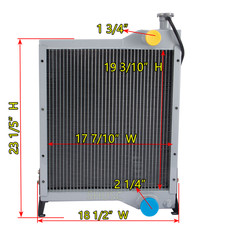 3-Row Radiator for Case IH 595 585 685 695 885 895 Tractor #84673C5 #84673C6