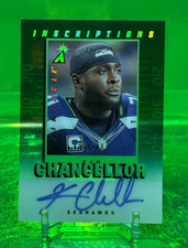 #86/100 AUTO 2021 Kam Chancellor Pinnacle Inscriptions Legion of Boom SEAHAWKS