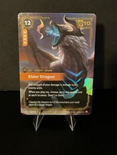 ELDER DRAGON - UNIT 118/219 - RIFTBOUND: UNLEASHED - EPIC ENGLISH! — live eBay listing
