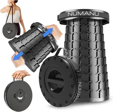 NUMANU 2025 Upgraded XXL 2025 19.7" Stool (No Accessories), Black 