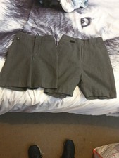 Two Pairs Of School Shorts 6-7 Years Boys