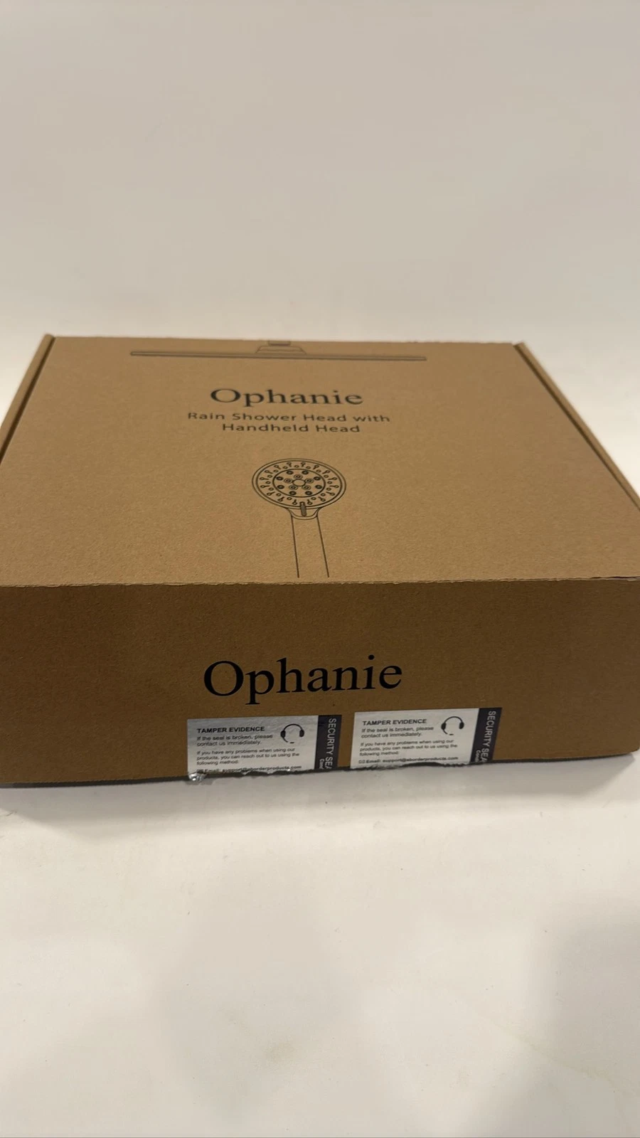 Ophanie 12 Inch High Pressure Rain Shower Head with Handheld Spray
