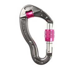 Kletterkarabiner Leichtgewicht 25 KN f&uuml;r H&ouml;hlen- und Bergsteigen, Rote Rose N9D7