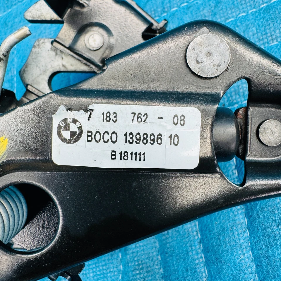 BMW 650i xDrive 2012-2017 capó pestillos izquierdo y derecho OEM 718376208 720645307 Foto 2 de 4