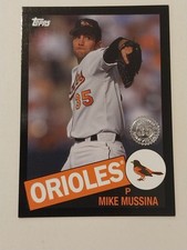 2020 Topps - 1985 Topps Baseball Mike Mussina #85-14 Black /299