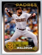 2024 Topps #162 Matt Waldron RC - San Diego Padres