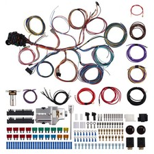 22 Circuit 18 Universal Wire Harness Kit For Chevy Gmc Pickup Truck 1960-1986