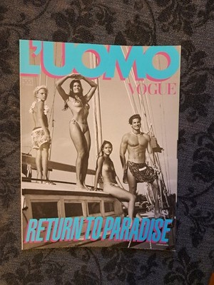L'homme VOGUE Italien Mai Juni 1996 Nr. 271 Rückkehr ins Paradies Fotos Bruce Weber 