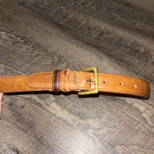 Coach 760C Vintage British Tan Men's Leather Belt USA 32
