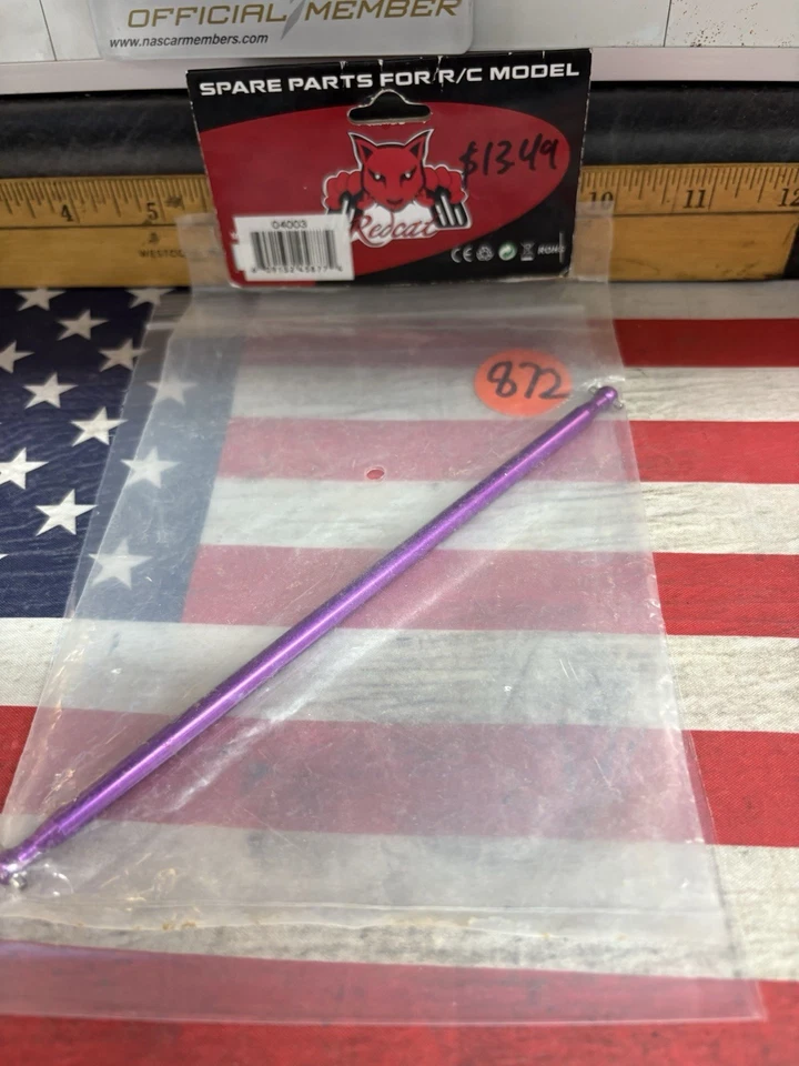 REDCAT RACING 04003 Aluminum Drive Shaft Purple 1pc. - Image 2 of 4