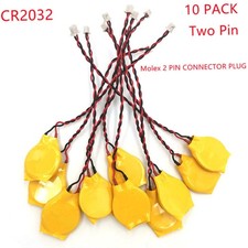 For Lenovo Acer HP Dell Asus Toshiba IBM Laptop LOT 10X 0.3ft BIOS CMOS Battery