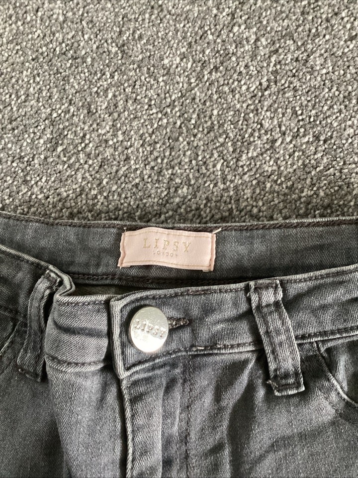 Girls Lipsy Skinny Ripped Jeans 12years | eBay UK