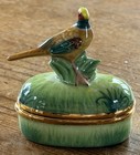Vintage Hand Painted Porcelain‘ Pheasant’ Trinket Box