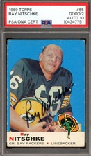 Ray Nitschke Cards, Rookie Card and Autographed Memorabilia Guide 19