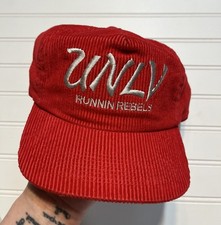 UNLV Las Vegas RUNNIN REBELS Sports Specialties Script The Cord Vintage Hat Cap