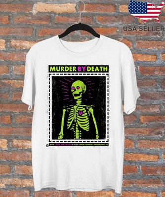 Murder By Death BAND Farewell Tour WITH LAURA JANE GRACE T Shirt S-5XL ES700
