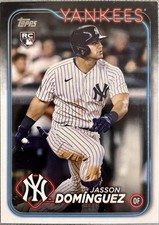 2022 Topps Jasson Dominguez Series One Rookie Card #60