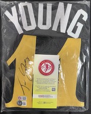 Trae Young Autographed Atlanta Hawks Jersey Beckett COA &2018 PSA Mint 9 #139 RC