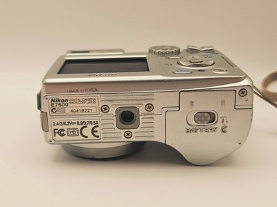 Nikon Digital Camera Coolpix 7600 7.1MP Silver Tested | eBay