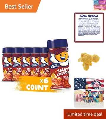 Popcorn Seasoning, Bacon Cheddar, 2.85 Ounce Pack of 6