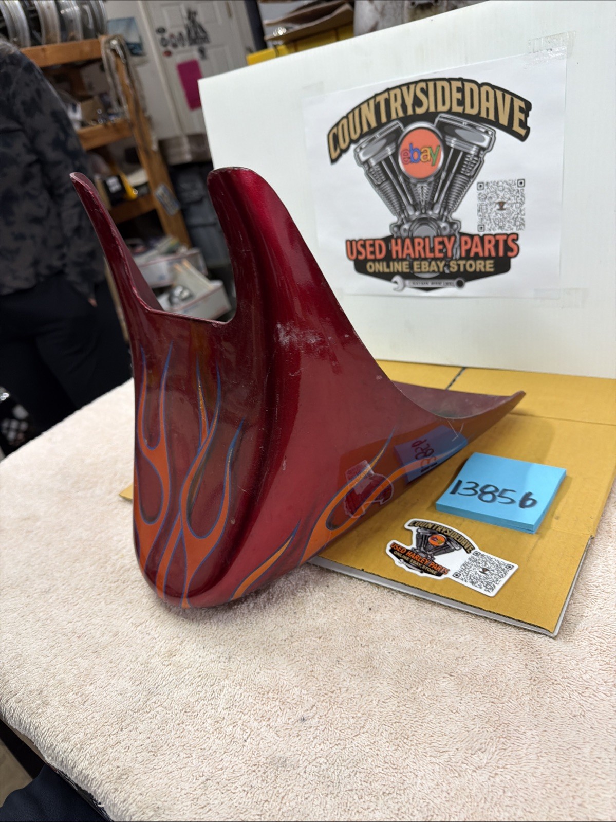Harley Chin Spoiler OEM Dyna Softail No Bracket Pro Street Unkown Fitment