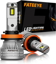 Fateeye H11 LED Headlight Bulbs - 800% 44000LM 200W H11 Headlight Bulbs Conversi
