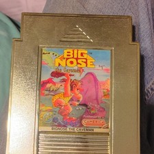 Camerica Big Nose the Caveman Nintendo NES Video Game Cartridge