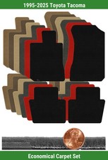 Custom Velourtex Carpet Mat Set For 1995-2025 Toyota Tacoma 4 Pieces 10rl