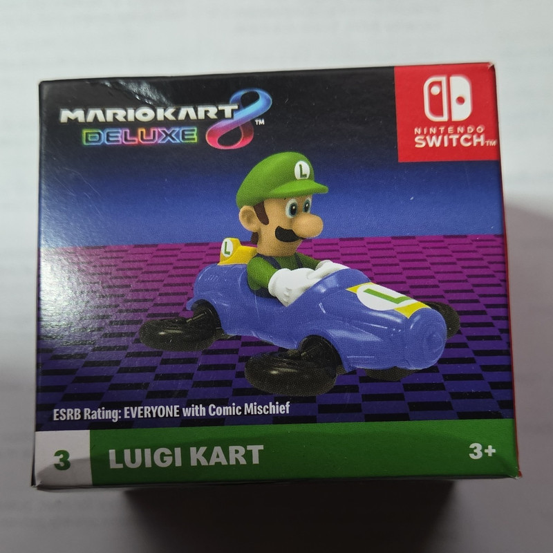 McDonald's Happy Meal Mario Kart 8 Deluxe Luigi Kart Toy (2024)