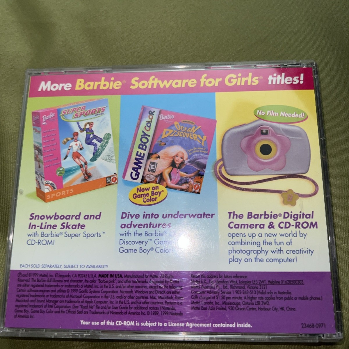 Barbie As Sleeping Beauty PC CD-ROM Windows/Mac 2001 | eBay