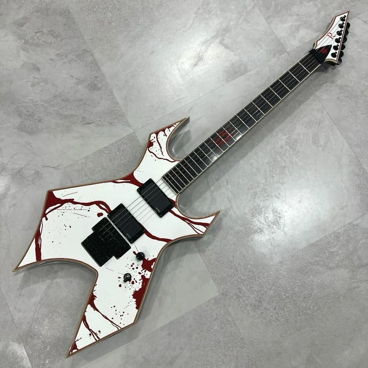 B。 C。 Rich 白色电吉他| eBay
