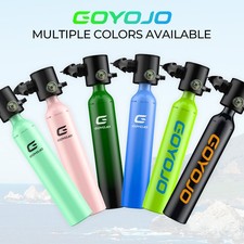 0.5L Mini Scuba Tank Refillable Portable Air Kit for Snorkeling Diving 5-10min