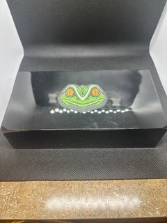 Gecko Custom Knife Works Sikorae Magnacut Titanium Toxic Moss Camo