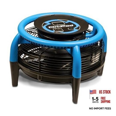 Dri-Pod Pro Omnidirectional Floor and Carpet Dryer, Ventilating Floor Dryer