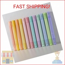 konket 12Pcs Aesthetic Bible Pastel Highlighters and Pens no bleed Cute Highligh
