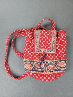 Vintage Vera Bradley Backpack Womens Floral Paisley Quilted  display picture 1