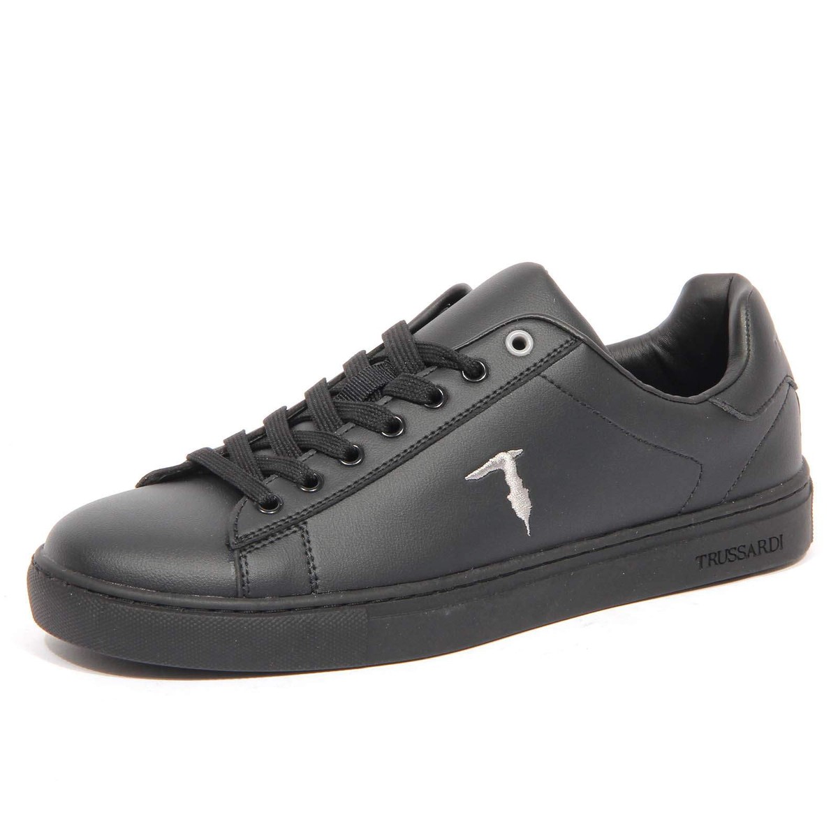 H8347 sneaker uomo TRUSSARDI NEW DANUS man shoes black | eBay