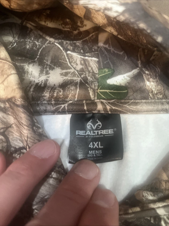Hooded Pullover - Realtree Edge Men’s Size 4XL Camo - Image 3 of 4