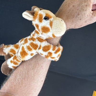 Wild Republic Giraffe 11'' Hugger Plush Snap Bracelet Stuffed Animal Toy