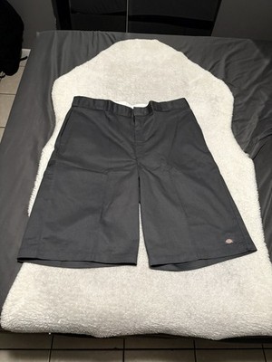 Dickies Work Shorts Gray Twill Loose Fit 15'' Inseam Multi Pockets Men's 44 NWT