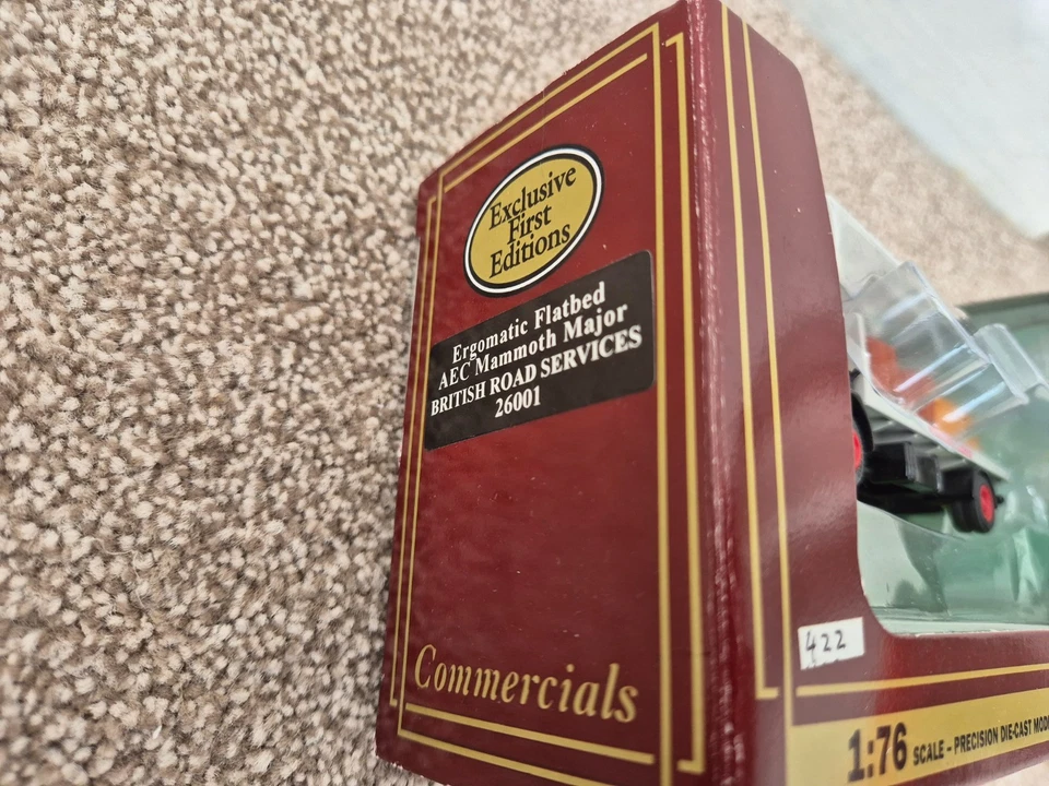 Efe Oo 1/76 Ergomatic Piattaforma Aec Mammoth Major Brs Camion 26001 - Immagine 3 di 3
