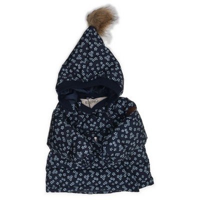 Kuling, Winterjacke, Mädchen, Größe: 74, Blau/Weiß, Polyester, Blumen #XtY