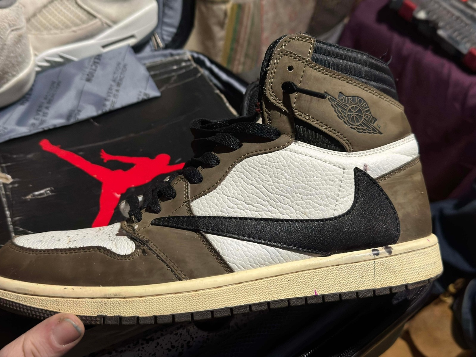 Size 11 - Jordan 1 Retro OG x Travis Scott High Mocha