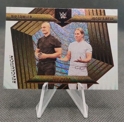 2023 Panini Revolution WWE #142 The DYAD Jagger Reid / Rip Fowler Wrestling Card