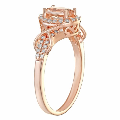 0.85 Carat Emerald Diamond Oval Ring with Diamonds in 10K Yellow Gold - Size 7 - Picture 23 of 35