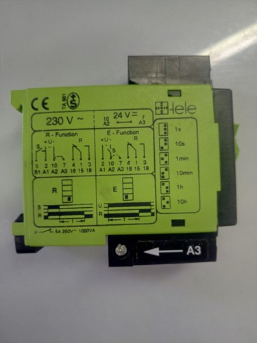TELE HAAS #(DTR2E) TIMER DELAY RELAY 230V - 24V - Picture 3 of 3
