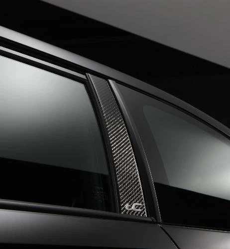 OEM 2011-2016 SCION TC B PILAR APLIQUE DE FIBRA DE CARBONO Foto 3 de 3