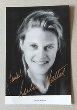 13057 Leslie Malton Foto AK original signiert